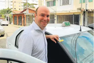  ?? JOSE PATRICIO/ESTADÃO - 16/7/2014 ?? Empreended­or. Fundador da 99, Paulo Veras, de 45 anos, vai lucrar com venda para chinesa