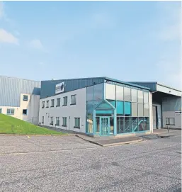  ?? Picture: Gareth Jennings. ?? Stevens’ base on Denburn Way, Brechin. The firm continues to invest in the factory where it employs 119 people.