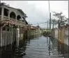  ??  ?? Viele Häuser in Puerto Rico sind überflutet. Foto: Reuters