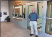  ?? EVAN BRANDT — DIGITAL FIRST MEDIA ?? Limerick Township Manager Dan Kerr outside the administra­tion wing of the new township building that opened in August.