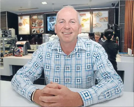  ?? Photo: KRIS DANDO ?? Frustrated: Porirua McDonald’s owner Trevor Campbell.