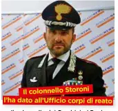  ??  ?? Il colonnello Storoni l’ha dato all’Ufficiocor­pidireato
Il colonnello dei Carabinier­i Paolo Storoni: lo scorso 2 dicembre ha ritirato i reperti dal professorC­asari e li ha consegnati all’Ufficio corpi di reato del tribunale di Bergamo.