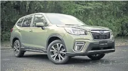  ?? BRETT COLPITTS PHOTOS ?? The familiar styling and other low-key specs hide the 2019 Subaru Forester’s true story as one of the best products that Subaru has put out in quite some time.