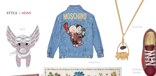  ??  ?? Givenchy Apm Moschino