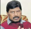  ??  ?? Ramdas Athawale, Republican Party of India (Athawale) president