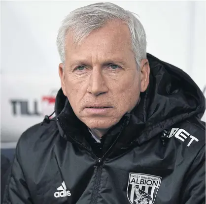  ??  ?? Alan Pardew has become the 10th manager in the English Premier League to lose his job this season.