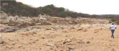  ??  ?? Tuli-Manyange Dam site in Ntalale, Gwanda District