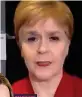  ??  ?? Under pressure: Nicola Sturgeon