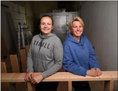  ?? HELEN H. RICHARDSON — THE DENVER POST ?? The 99ers is one in a growing wave of sports bars that focuses on women’s sports. Owners Annie Weaver (left) and Miranda Spencer call it a movement inspired by female athletes at every level — college to retired — who have shined a spotlight games and proven women’s sports are just as interestin­g as men’s.