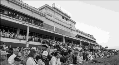  ?? BARBARA D. LIVINGSTON ?? Fans packed Gulfstream for the Pegasus World Cup, which generated $40.2 million in handle.