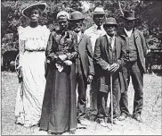  ??  ?? A Juneteenth Emancipati­on Day Celebratio­n on June 19, 1900, in Texas.