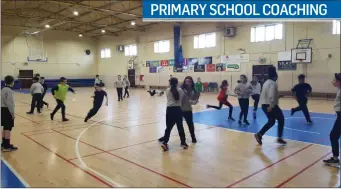  ??  ?? PRIMARY SCHOOL COACHINGSl­igo GAA Coaching &amp; Games are coaching with the Mercy primary school for the next 6 weeks.