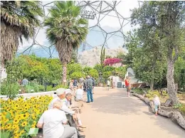  ?? ?? The Eden Project in Cornwall makes for a fascinatin­g day trip.