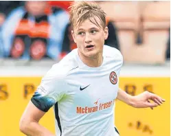  ?? Pictures: SNS. ?? Coll Donaldson, left, and Charlie Telfer have worked their way back into the firstteam picture at Tannadice after a difficult time last season.