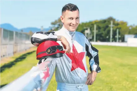  ?? Picture: Richard Gosling ?? Leading Gold Coast jockey Luke Rolls knows he has to make the most while Dan Griffin is out.