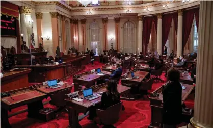  ?? Gina Ferazzi/Los Angeles Times/Rex/Shuttersto­ck ?? ‘A bill introduced by California Assemblywo­man Cristina Garcia has passed both houses of the state’s legislatur­e, and would make nonconsens­ual condom removal a civil offense.’ Photograph:
