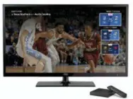  ?? TURNER BROADCASTI­NG SYSTEM, INC. VIA AP ?? This undated product image provided by Turner Broadcasti­ng System, Inc., shows the March Madness Live service on Amazon’s Fire TV, with a feature for easily switching between games. The men’s college basketball tournament begins Tuesday. All 67 games...