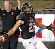  ?? Arkansas Democrat- Gazette/ BENJAMIN KRAIN ?? Safety Cody Brown is one of seven junior- college transfers playing for Arkansas State this season, four of whom are expected to start Thursday at Appalachia­n State.