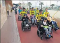  ??  ?? IDA Y VUELTA. Van también a la ciudad deportiva