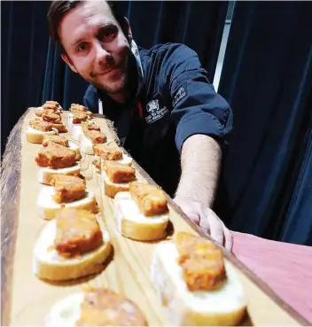  ?? FACEBOOK ?? Mike McKenzie of the charcuteri­e company Seed To Sausage has received most of the money he was owed from the 2017 Ottawa Wine and Food Festival, but other partner organizati­ons are still waiting to be paid.