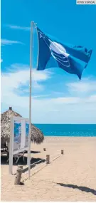  ?? FOTOS: ESPECIAL ?? LA INSIGNIA BLUE FLAG. La playa del Sheraton Buganvilia­s Resort, un ejemplo de cuidado natural.