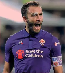 ?? LAPRESSE ?? Il capitano della Fiorentina Germán Pezzella, 27 anni