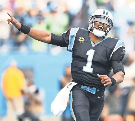  ?? JEREMY BREVARD/ USA TODAY SPORTS ?? Cam Newton joins the Patriots after nine seasons with the Panthers.