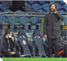  ?? FOTO: AFP ?? Pirlo sabe que el gol de visitante les da vida. /