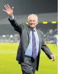  ?? REUTERS ?? Harry Gregg attends a match at Windsor Park in Belfast in 2010.