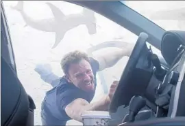  ?? Syfy ?? IAN ZIERING holds on for one more installmen­t of “Sharknado,” which started out as the height of self-parody before sinking into just plain not-that-good.