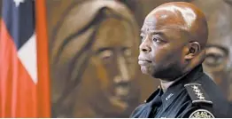  ?? BRYNN ANDERSON/AP ?? Rodney Bryant has taken over as Atlanta’s interim police chief after Erika Shields resigned Saturday, one day after the shooting death of Rayshard Brooks by an officer.