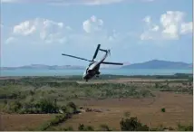  ?? (Ph. Julien Cinier) ?? L’armée française dispose d’hélicoptèr­es capables de transporte­r des troupes sur un théâtre d’opération depuis la Nouvelle-Calédonie.