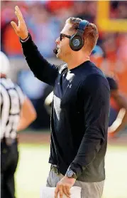  ?? [AP PHOTO] ?? Kliff Kingsbury kept his job after an upset of Texas in November.