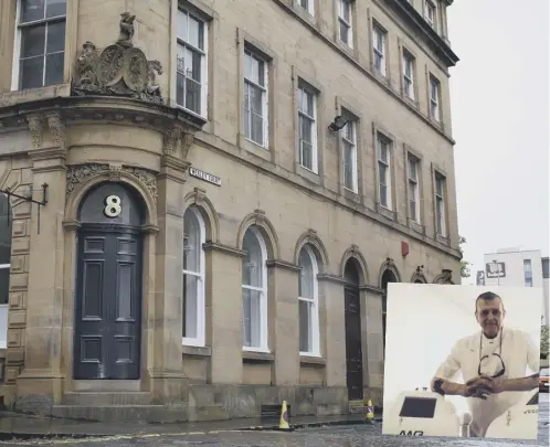  ??  ?? SHUT: Ravell clinic and its owner Leon Gladok (inset) is based in Halifax town centre, on Wesley Court