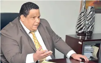  ?? ARCHIVO ?? Rafael Hidalgo, presidente de la Federación Dominicana de Municipios.