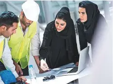  ??  ?? Emirati women are in leading positions in several sectors. Picture for illustrati­ve purposes only.