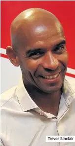  ??  ?? Trevor Sinclair