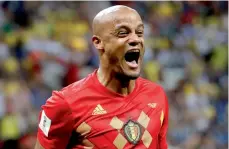  ??  ?? Kompany is getting ready to face France at St. Petersburg on Tuesday