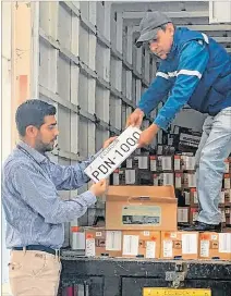  ?? CORTESÍA ?? Placas. En el Centro de Matriculac­ión Bicentenar­io se hará la entrega.