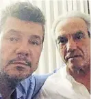  ??  ?? Tinelli visitó a Lozano