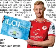  ?? ?? Super Saint: striker Eoin Doyle