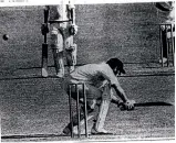  ??  ?? New Zealand won the match on the back of twin centuries by opening batsman Glenn Turner.