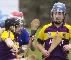  ??  ?? Aideen Brennan and Róisín Kelly who both scored 1-2 against Down.