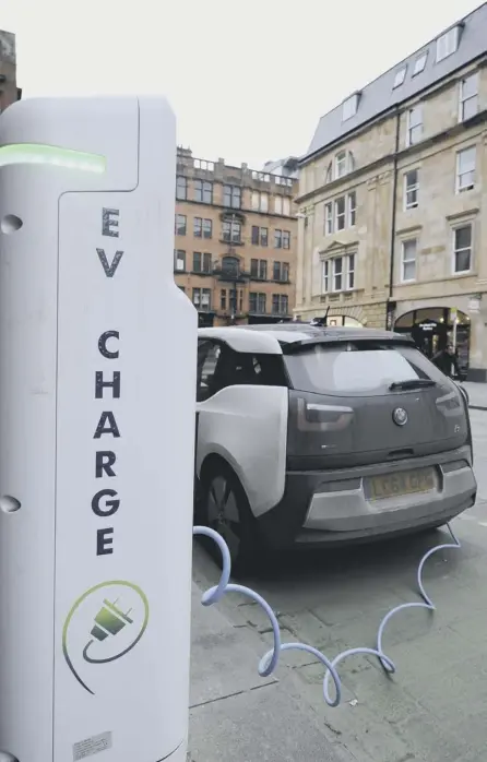  ??  ?? 2 If only electric cars are allowed on the roads, how–and where – will millions of motorists charge their vehicles?