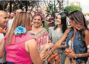  ?? // ABC ?? Inés Arrimadas en la romería de Mijas ayer domingo