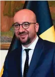  ??  ?? Political storm: Belgian Prime Minister Charles Michel