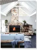  ??  ?? An original feature of @soulofgerr­ingong, a classic farmhouse on the NSW South Coast (also on our July cover, right), this basalt fireplace was hidden under render until owners Simone and Ben Mathews undertook a major renovation last year. Follow us on Instagram @countrysty­lemag INSTAGRAM