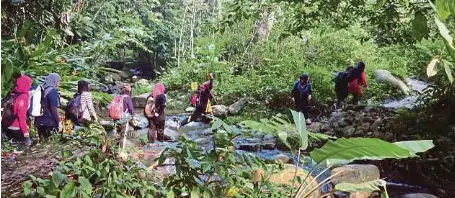  ?? (Foto fail NSTP) ?? Rancang dengan teliti aktiviti lasak dan rekreasi elak tragedi.
