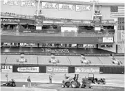  ?? CHRIS O’MEARA/ASSOCIATED PRESS ?? Workers replace the infield dirt at Tropicana Field earlier this month in preparatio­n for the Rays’ upcoming season.