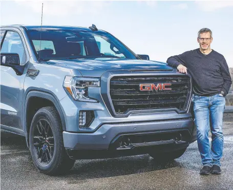  ?? PHOTOS: AZIN GHAFFARI ?? Barry Lister is not in the market for a new pickup, but driving a 2020 GMC Sierra around Calgary for a week got him thinking.